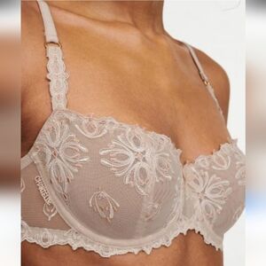 Chantelle Champs Elysees Lace Unlined Demi Bra 34C